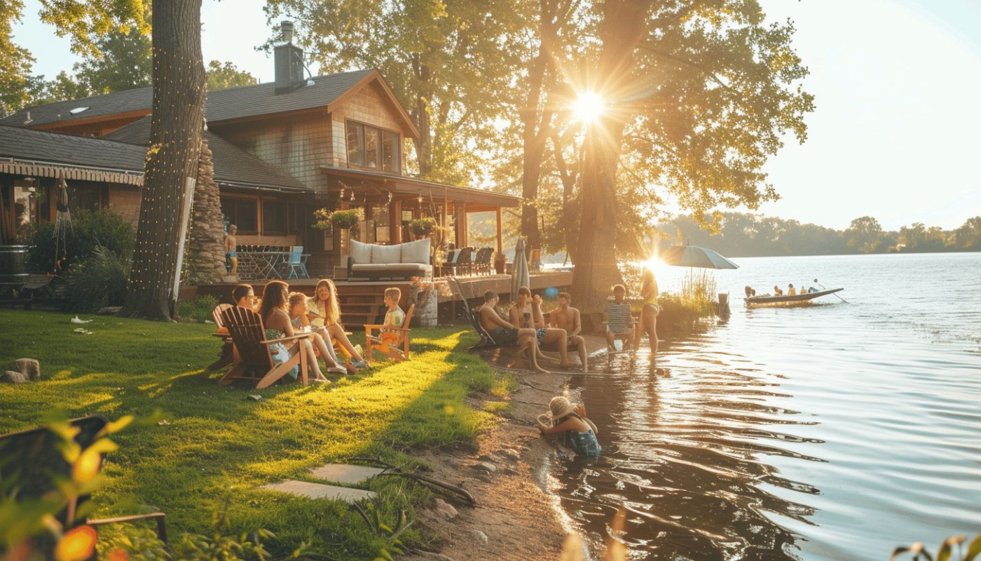 Les activités incontournables autour du chalet du lac en été